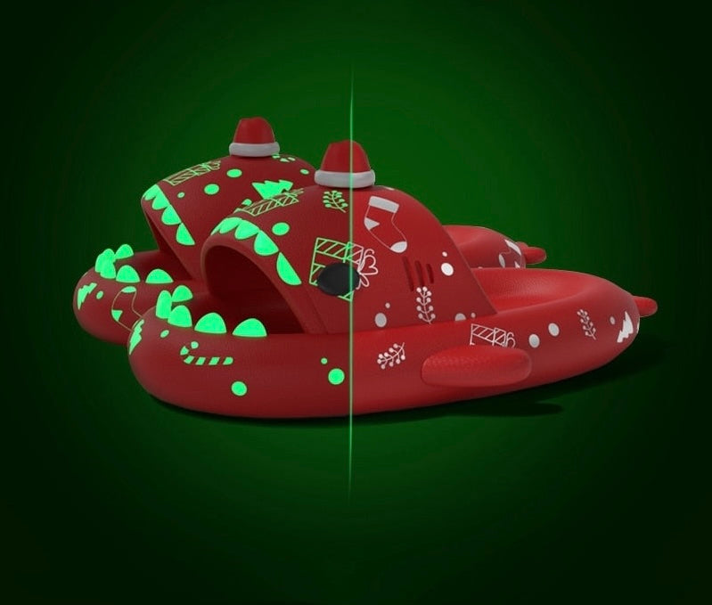 Luminous Shark Slippers
